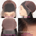 parrucche frontali all'ingrosso parrucche per capelli umani per donne nere fornitore 22 pollici 210% densità di pizzo di pizzo anteriore capricci